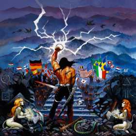 Manowar a dezvaluit coperta spate a albumului ‘Kings Of Metal Mmxiv,’ care este disponibil de astazi pe dublu Cd