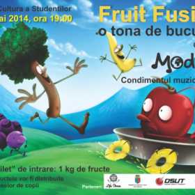 Concert Modiwo 'Fruit Fusion' la Casa de Cultura a Studentilor din Cluj-Napoca