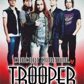 Concert caritabil Trooper in Hard Rock Cafe