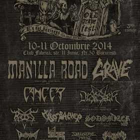 Manilla Road confirmati la Romanian Thrash Metal Fest editia a 3a - Old Grave Fest