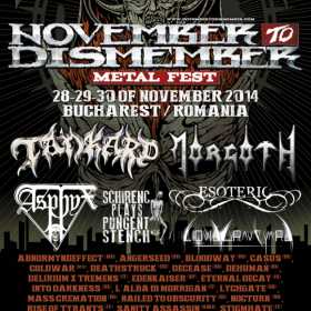 8 trupe noi confirmate la November to Dismember Metal Fest
