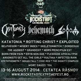 Inca 7 nume confirmate la Rockstadt Extreme Fest 2014