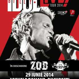 Z.O.B. si I'm the Trip deschid concertul lui Billy Idol la Arenele Romane