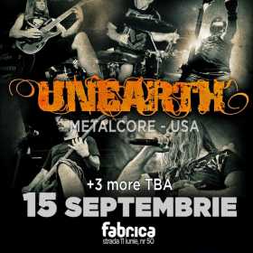 Trupa Diamonds Are Forever canta alaturi de Unearth in Club Fabrica