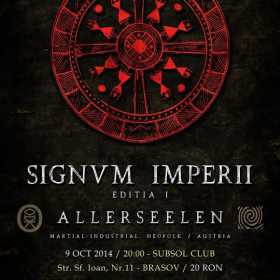 Allerseelen la Signvm Imperii in Subsol Club din Brasov