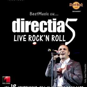 Concert Directia 5 la Hard Rock Cafe