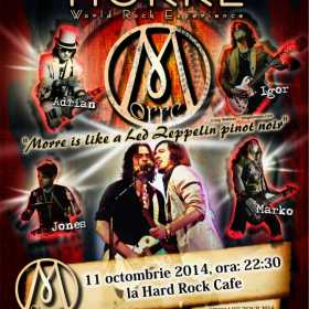 Morre concerteaza in Hard Rock Cafe