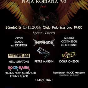 Piata Romana ‘90 - In Metal We R.U.S.T. in Club Fabrica