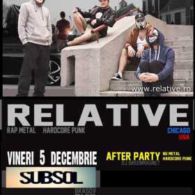 Concert Relative si F.A.N. in Subsol Club