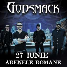 Program si reguli de acces la concertul GODSMACK de la Arenele Romane