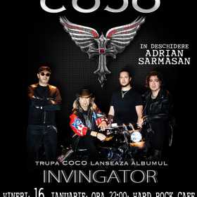 Lansare album Invingator - Coco la Hard Rock Cafe