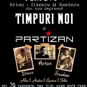 Concert Timpuri Noi si Partizan la Hard Rock Cafe