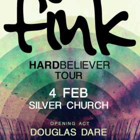 Douglas Dare in deschiderea concertului Fink din Silver Church