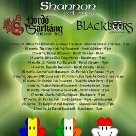 St.Patrick’s Day Tour 2015