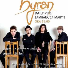 Trupa byron in Daily Pub din Galati