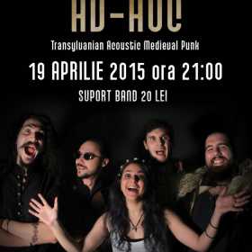 Concert Ad Hoc in Bazar Pub din Brasov