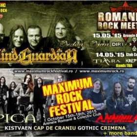 Pachet special de abonamente la Romanian Rock Meeting si Maximum Rock Festival