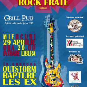 Ultima semifinala Rock Frate in Grill Pub