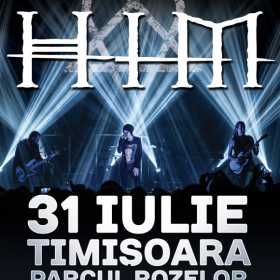 Concert HIM in Parcul Rozelor din Timisoara