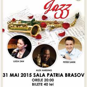 Concert Luiza Zan, Alex Harding si Peter Sarik la Sala Patria Brasov