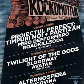 Proiectul Perfect: Timpuri Noi si Partizan impreuna la Rockomotiva 2015 in Craiova