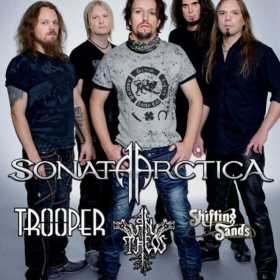 Trupele din deschiderea concertului Sonata Arctica la Bucuresti