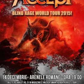 Concert Accept la Arenele Romane din Bucuresti