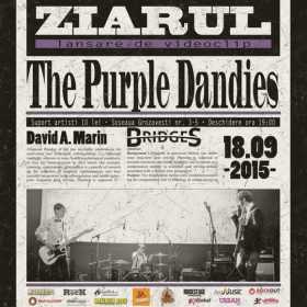 The Purple Dandies lanseaza videoclipul piesei Ziarul