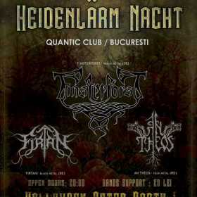 Concert de Halloween cu Finsterforst, Firtan si An Theos la Heidenlarm Nacht in Quantic Pub