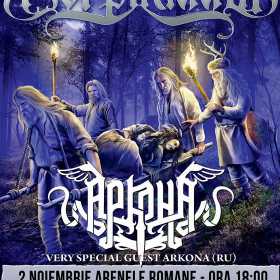 Programul si regulile de acces la concertul Korpiklaani si Arkona de la Bucuresti