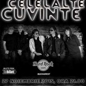 Celelalte Cuvinte - repetitie cu public la Hard Rock Cafe