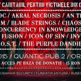 Concert caritabil pentru victimele din Colectiv in Quantic Pub 2