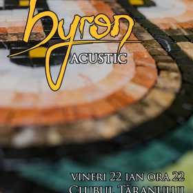 Concert byron acustic la Clubul Taranului