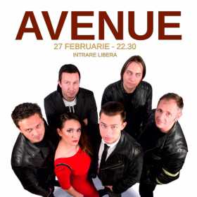 Concert Avenue la Hard Rock Cafe, 27 februarie 2016