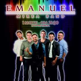 Concert Emanuel Mirea Band la Hard Rock Cafe, Bucuresti