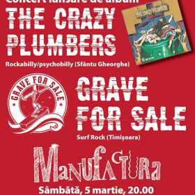 Trupa The Crazy Plumbers in premiera la Timisoara