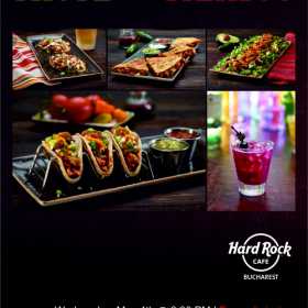 Fiesta mexicana cu Los Platanos la Hard Rock Cafe