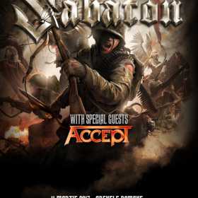 Concert Sabaton si Accept la Arenele Romane