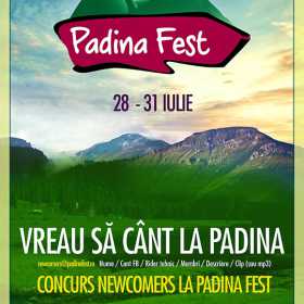 Concurs pentru trupele la inceput de drum, in cadrul Padina Fest