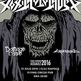 Flying Circus Pub gazduieste concertul trupelor Damage Case, Crossbone si Toxic Holocaust