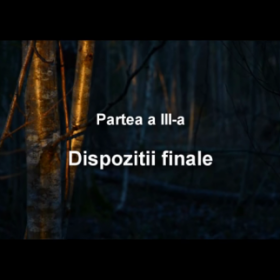 Titus le Spune pe Bune - Episodul 2 - Subiectul 3 - Dispozitii finale