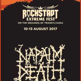 NAPALM DEATH confirmati la Rockstadt Extreme Fest 2017