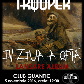 Program si reguli de acces la concertul de lansare a noului album Trooper