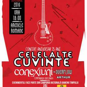 Program si reguli de acces la concertul Celelalte Cuvinte si Conexiuni, de la Arenele Romane