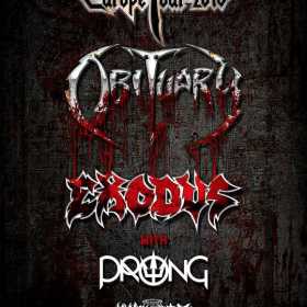 Program si reguli de acces pentru concertul Obituary, Exodus, Prong si King Parrot de la Arenele Romane