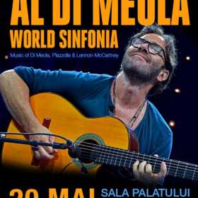 Concert Al Di Meola la Sala Palatului - World Sinfonia