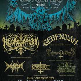 Embrace of Thorns, Gehennah si Extirpation au fost confirmate la Old Grave Fest 2017