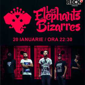 Trupa Les Elephants Bizarres in premiera la Hard Rock Cafe