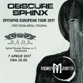 OBSCURE SPHINX, Mord'A'Stigmata (Metal Under Moonlight LXVII, 07.04.2017)