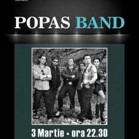 Concert Popas Band la Hard Rock Cafe pe 11 martie